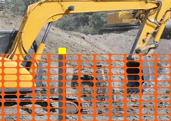 ¿Cuál es el estándar para el color de la valla de seguridad?